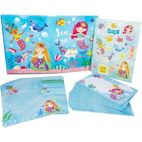 Paper Master Lined Stationary Paper and Envelopes Set for Kids Safari Animal Stationary Set with Lined Letter Writing Paper 30 Sheets + 20 Envelopes, 8.3 x 5.9 Inch of Each Stationary Paper in Kuwait