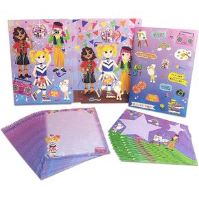 Paper Master Lined Stationary Paper and Envelopes Set for Kids Safari Animal Stationary Set with Lined Letter Writing Paper 30 Sheets + 20 Envelopes, 8.3 x 5.9 Inch of Each Stationary Paper