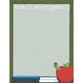 Great Papers! School Stuff Letterhead, 80 Count, 8.5"x11" (2013195)