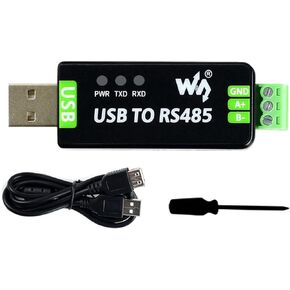 Waveshare USB to RS485 Converter with Protection Circuits, Compatible with TVs