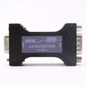 DTECH Port Powered RS232 to RS232 Serial Port Isolator Optic Electric Adapter to Protect You PC and RS-232 Device