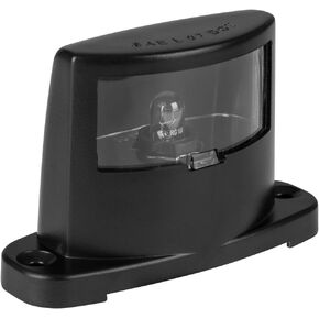 Lumitronics License Plate Lamp - ABS Body Construction (Black)