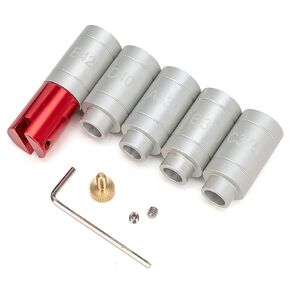 Gauge Body with 5 Bushing Set for A330,C375,D400,B350,E420,Headspace Gauge Kit with Body Compatible with Checking Most Bottlenecks