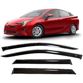 Rain Guards for Mazda CX-50 2023 On Vent Window Visor, Window Deflectors, Rain Guard, 4 pcs Outside Mount