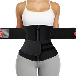 كيوي راتا النيوبرين ساونا مدرب خصر مشد حزام تعرّق للنساء ضغط Cincher الفرقة تجريب اللياقة البدنية دعم الظهر