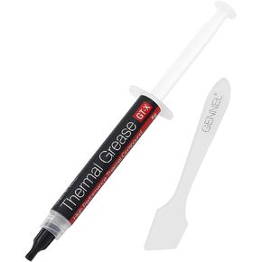 GT-X Thermal Paste CPU Thermal Compound 6g, Carbon Based High Performance, Heat Sink Compound Paste, Non Conductive Thermal Grease for CPU/PS4/PS5/PC/GPU Coolers