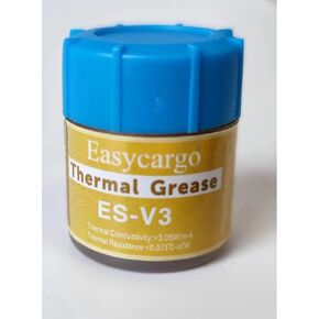 Easycargo Gold Thermal Paste Kit, High Performance Thermal Conductive Grease, Heatsink Thermal Compound for Cooling Heat Sink Interface Processor CPU GPU VGA LED Transistors (20 Gram)