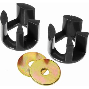 Prothane 4-1906-BL Black Upper and Lower Mount Insert Kit