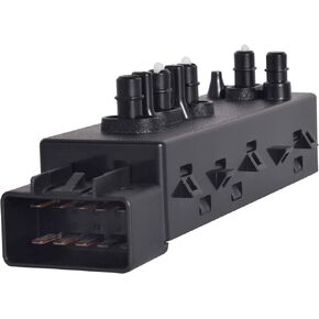 Power Seat Switch Left Driver Side Fit for Cadillac CTS/DTS, Chevy Suburban/Silverado, Buick Allure/Lacrosse/Lucerne, GMC Acadia/Sierra/Yukon, Hummer H2, Saturn Vue/Aura/Outlook, 12451497