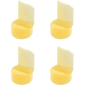 4pcs Thumb Rest Pad for Clarinet/Oboe, Silicone Clarinet Thumb Rest Colored Thumb Rest Cushion Protector for Most Clarinets Oboes (Blue)