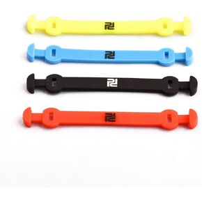 Tennis Vibration Dampener-Set of 4-Shock Absorber for Tennis Strings,Premium-Durable & Long-Lasting(Yellow,Blue,Black and Red) CA