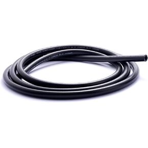 NBR Fuel Hose 3/8"(10MM) Push on Oil Hose Fuel line,10MM ID 15.9MM OD 3MM WALL 1-ply Nylon Reinforced SAE J30R10 07 Standard