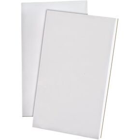 Ampad Scratch Pad, Size 3 x 5, White Paper, No Ruling, 100 Sheets per Pad (21-430), Pack of 12