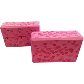 YOGA BLOCK,1 PCS,Guide pattern on the surface, EVA Foam Soft Non-Slip Surface for Yoga, Pilates, Meditation.