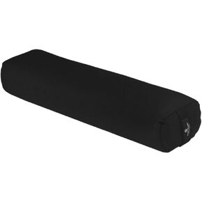 Hugger Mugger Junior Yoga Bolster - Narrower Profile, Very Firm, Great for Smaller Yogis, Heart-Opening poses or Under the Knees, Handmade in USA