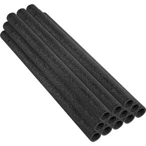Upper Bounce Foam Noodle Trampoline Pole Foam Sleeves Set of 8 to 16 Trampoline Padding Replacement, Foam Tubes for Padding, 33" or 44" Length, 1" to 1.75" Diameter