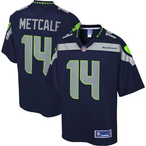 NFL PRO LINE Men's DK Metcalf College Navy Seattle Seahawks Team Jersey