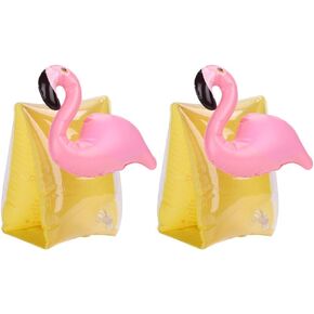 Inflatable Swim Arm Bands Armband for Kids Cute Children Swimming Floatation Sleeves Water Rings Rollup Floats Tube Armlets Swim Floater Sleeves Swimming Arm Floaties Learning Swim Training Aids