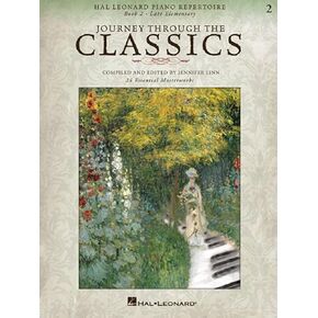 Journey Through the Classics: Book 2 Late Elementary: Hal Leonard Piano Repertoire