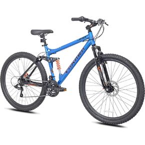 Kent International 27.5" Takara Jiro Mountain Bike, Men's Dual Suspension