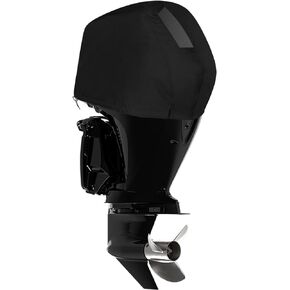Outboard Motor Cover for Mercury, Heavy Duty Boat Engine Hood Cover with Mesh Vented,Fit 75HP to 115HP 4 Stroke 4 CYL 2.1L(2014>)