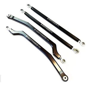 Kryptonite Heavy Duty High Clearance Radius Rod Set KRZRAD17 Compatible with 2017-2020 Polaris RZR XP 1000 / XP 1000 Turbo