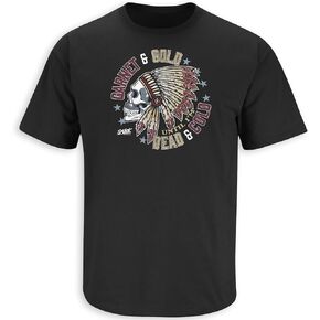 Smack Apparel Garnet & Gold Till I'm Dead & Cold Shirt for FL State College Fans (SM-5XL)