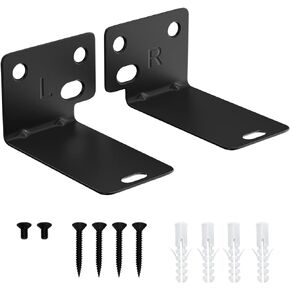Soundbar Wall Mount for Bose WB-300 SoundTouch 300 Soundbar 300/500/550/600/700/900 Smart Ultra Soundbar Mount, Sound Bar Mount for Bose Soundbar Mounting Bracket Under TV with Hardware Kit