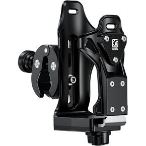 Motorcycle ATV Cup Holder, Upgraded Motorcycle Water Bottle Holder Compatible with 1.96-3.54''/50-90mm Dia, Drink Cups Bottle with 0.5-1.57" Metal Retractable Plate for Bike Scooter Stroller Golf Pus