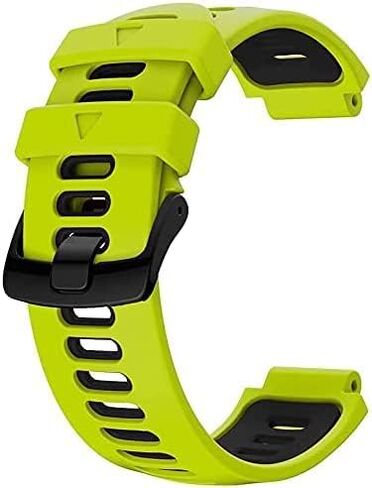 حزام متوافق مع Garmin Forerunner 735XT/220/230/235/235 Lite/620/630، حزام ساعة بديل من السيليكون الناعم لساعة Garmin Approach S20 S5 S6 الذكية، حزام ساعة رياضي قابل للتعديل in Saudi Arabia