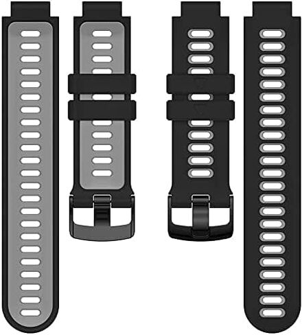 حزام متوافق مع Garmin Forerunner 735XT/220/230/235/235 Lite/620/630، حزام ساعة بديل من السيليكون الناعم لساعة Garmin Approach S20 S5 S6 الذكية، حزام ساعة رياضي قابل للتعديل in Saudi Arabia