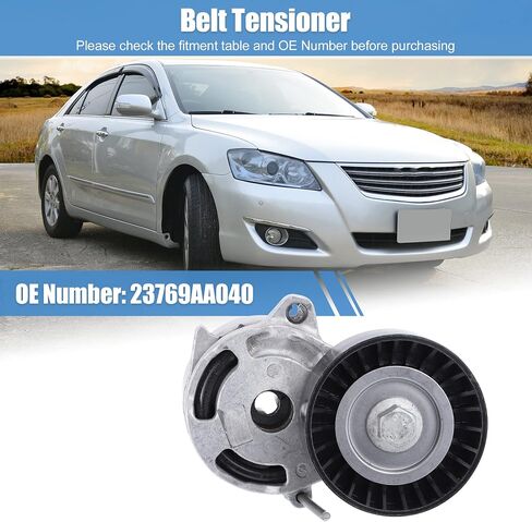 X AUTOHAUX 1 Pcs Engine Belt Tensioner Pulley Assembly for Subaru BRZ 2013-2023 for Subaru Crosstrek 2.0L 2013-2017 23769AA040 in Saudi Arabia