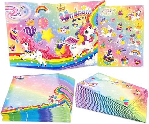 Paper Master Lined Stationary Paper and Envelopes Set for Kids Safari Animal Stationary Set with Lined Letter Writing Paper 30 Sheets + 20 Envelopes, 8.3 x 5.9 Inch of Each Stationary Paper in Saudi Arabia