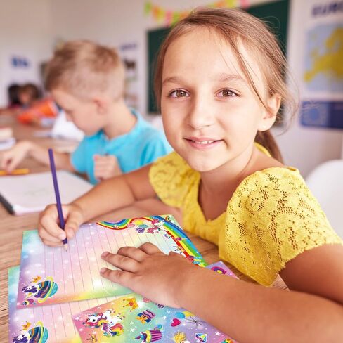Paper Master Lined Stationary Paper and Envelopes Set for Kids Safari Animal Stationary Set with Lined Letter Writing Paper 30 Sheets + 20 Envelopes, 8.3 x 5.9 Inch of Each Stationary Paper in Saudi Arabia