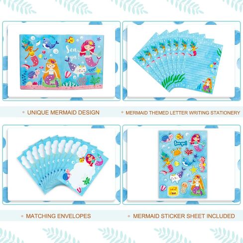 Paper Master Lined Stationary Paper and Envelopes Set for Kids Safari Animal Stationary Set with Lined Letter Writing Paper 30 Sheets + 20 Envelopes, 8.3 x 5.9 Inch of Each Stationary Paper in Kuwait