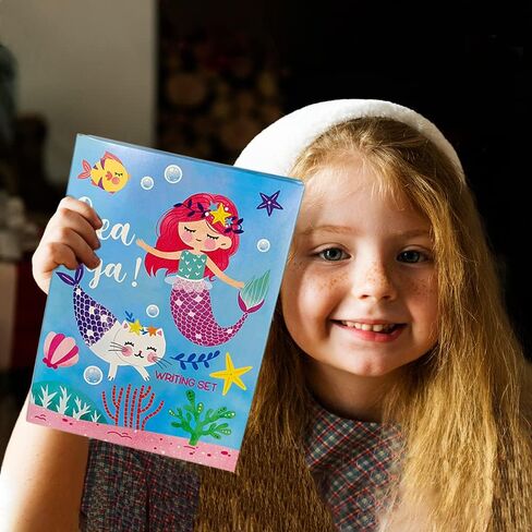 Paper Master Lined Stationary Paper and Envelopes Set for Kids Safari Animal Stationary Set with Lined Letter Writing Paper 30 Sheets + 20 Envelopes, 8.3 x 5.9 Inch of Each Stationary Paper in Kuwait