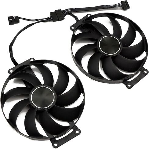 87 مللي متر T129215SU 12V 0.5A 6Pin Dual RTX3060 3060 Ti مراوح تبريد بطاقة الرسومات ل ASUS GeForce RTX 3060Ti V2 Mini Dual OC Fan in Kuwait