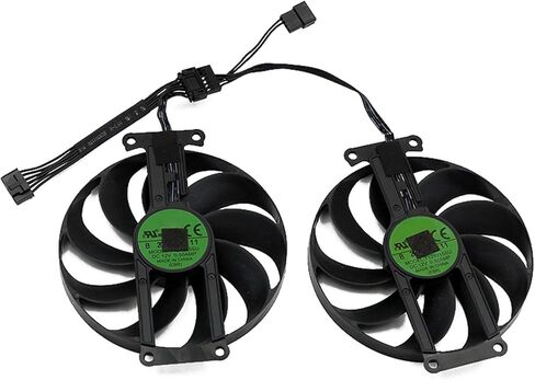 87 مللي متر T129215SU 12V 0.5A 6Pin Dual RTX3060 3060 Ti مراوح تبريد بطاقة الرسومات ل ASUS GeForce RTX 3060Ti V2 Mini Dual OC Fan in Kuwait