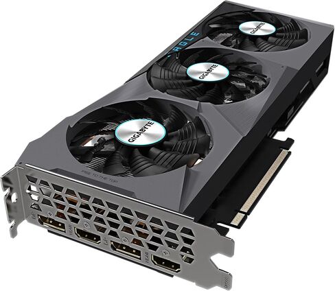 بطاقة رسومات GIGABYTE GeForce RTX 4070 Eagle OC V2 12G، 3X WINDFORCE Fans، 12GB 192-bit GDDR6X، بطاقة فيديو GV-N4070EAGLE OCV2-12GD in Saudi Arabia