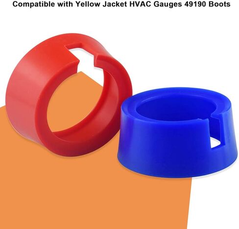 حذاء واقٍ بمقاييس 3-1/8 بوصة عالميًا لمعظم العلامات التجارية، متوافق مع مقاييس التدفئة والتهوية وتكييف الهواء (HVAC) ذات السترة الصفراء 49190 - يوفر الحماية لمقاييس مجموعة المقاييس المتعددة. in Kuwait