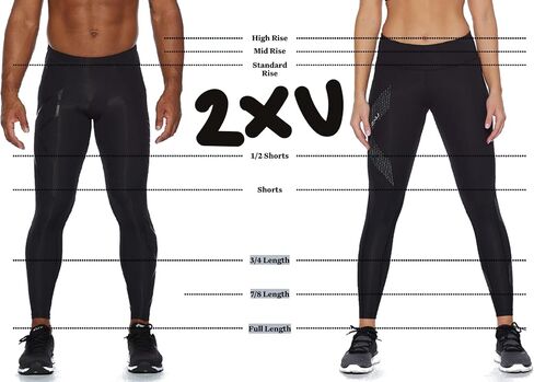 2XU Force Mid-Rise Compression 3/4 Tights in Saudi Arabia