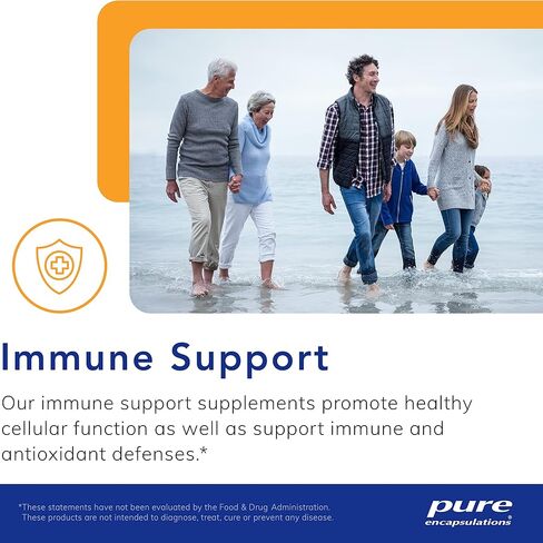 Pure Encapsulations PureDefense Chewables | Hypoallergenic Dietary Supplement for Daily Immune Support | 120 Chewable Tablets in Saudi Arabia