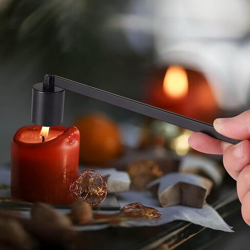 Candle Snuffer, Candle Extinguisher Wick Snuffer Accessory with Long Handle Stainless Steel Candle Snuffer for Most Candles in Kuwait