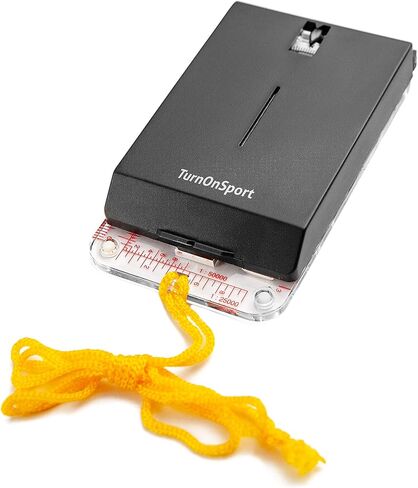 Sighting Compass Mirror Adjustable Declination - Boy Scout Compass Hiking Survival | Map Reading Compass Orienteering | Mirror Compass Hunting Camping - Kids Compass Navigation Waterproof Backpacking in Kuwait