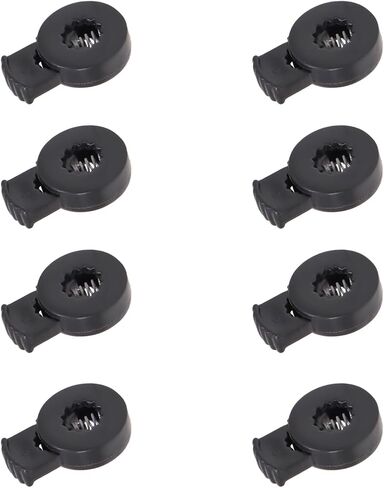 قم بتأمين قفاز البيسبول الخاص بك دون ربط العقد - 8 قطع من أقفال القفازات، ومشابك دانتيل مرنة تناسب جميع القفازات in Kuwait