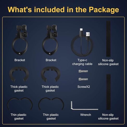 مصابيح أمامية للدراجة فائقة السطوع 6 LED، 5 أوضاع إضاءة IPX5 تصنيف مقاوم للماء USB إلى النوع C، أضواء دراجة قابلة لإعادة الشحن، أضواء دراجة مثالية للأطفال البالغين لركوب الدراجات على الطرق الجبلية in Kuwait