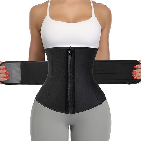 كيوي راتا النيوبرين ساونا مدرب خصر مشد حزام تعرّق للنساء ضغط Cincher الفرقة تجريب اللياقة البدنية دعم الظهر in Kuwait