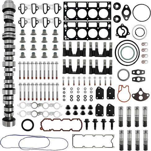 مجموعة تعطيل AFM DOD مع حشوات رأس رافعات عمود الحدبات المتوافقة مع 2007-2013 Chevy Silverado Tahoe Suburban Avalanche، GMC Sierra Yukon Envoy 5.3L Gen IV Truck/SUV Engines in Kuwait
