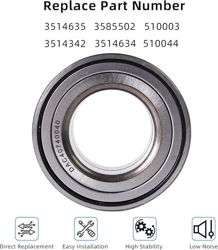 3514635 3514634 محامل العجلات الأمامية والخلفية (حجمان في 4 عبوات) متوافقة مع Polaris Ranger 500 700 800 EV Ranger 2X4 4X4 6X6 EFI 10 11 Sportsman 400 450 X2 HO 570 600 2003-2021 in Kuwait