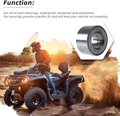 3514635 3514634 محامل العجلات الأمامية والخلفية (حجمان في 4 عبوات) متوافقة مع Polaris Ranger 500 700 800 EV Ranger 2X4 4X4 6X6 EFI 10 11 Sportsman 400 450 X2 HO 570 600 2003-2021 in Kuwait